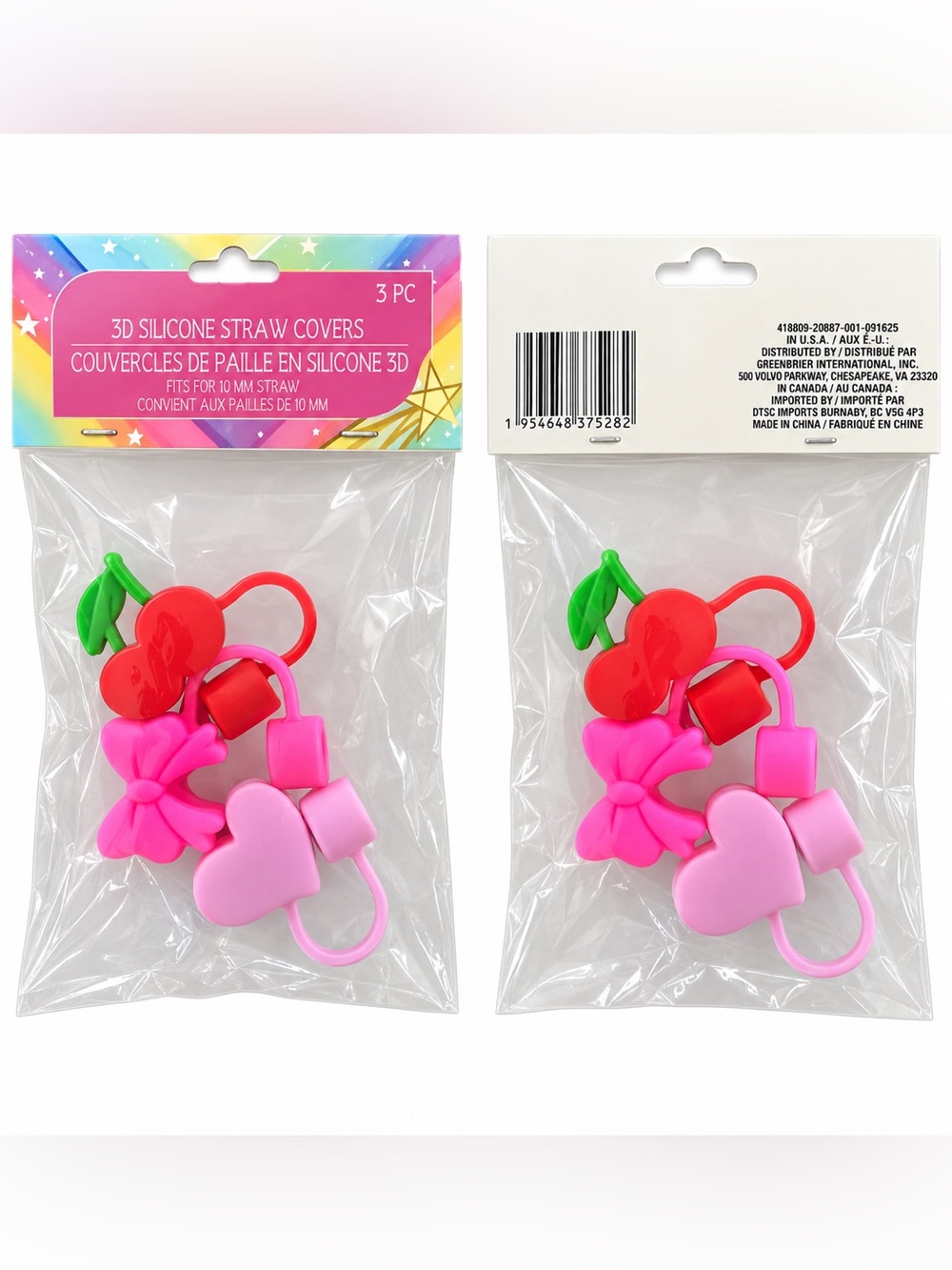 🩷🆕🩷Silicone Straw Covers